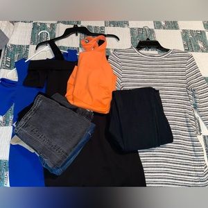 Fall Maternity Bundle - Size Small (Pink Blush & Old Navy)